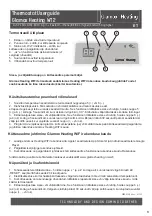 Предварительный просмотр 9 страницы Adax Glamox heating H40 H WT2 User Manual