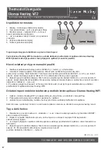 Предварительный просмотр 12 страницы Adax Glamox heating H40 H WT2 User Manual