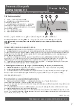 Предварительный просмотр 17 страницы Adax Glamox heating H40 H WT2 User Manual