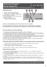 Предварительный просмотр 23 страницы Adax Glamox heating H40 H WT2 User Manual