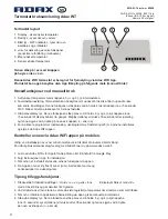 Preview for 4 page of Adax NEO H 02 WiFi User Manual