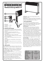 Preview for 2 page of Adax VG620 TV User Manual