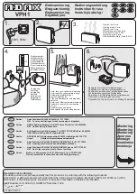 Предварительный просмотр 2 страницы Adax VPH1 Installation Instructions