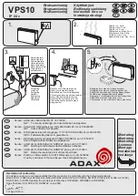 Preview for 2 page of Adax VPS10 Installation Instructions