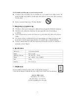 Preview for 4 page of Adax VV13T s2 User Manual