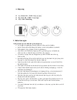 Preview for 4 page of Adax VV21 CA User Manual