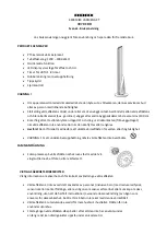 Предварительный просмотр 5 страницы Adax VV70 CDH User Instructions