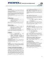 Preview for 6 page of Adax WT User Manual