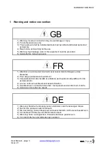 Предварительный просмотр 5 страницы ADB Stagelight EURODIM Twin Tech Installation Manual