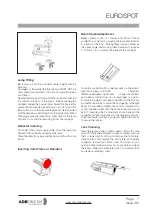 Preview for 7 page of ADB Stagelight EUROSPOT C51 Instruction Manual