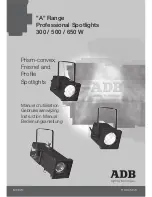 Preview for 1 page of ADB A 56 C Instruction Manual