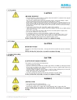 Предварительный просмотр 9 страницы ADB ACE2 Operation Manual