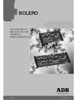 ADB BOLERO Instruction Manual предпросмотр