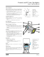 Предварительный просмотр 7 страницы ADB C 103 Instruction Manual