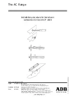 Предварительный просмотр 16 страницы ADB cyclorama Instruction Manual