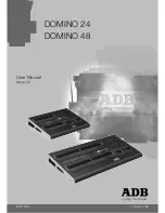 Предварительный просмотр 1 страницы ADB DOMINO 24 User Manual