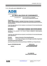 Предварительный просмотр 52 страницы ADB EURODIM TWIN TECH Installation Manual