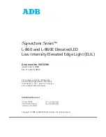 Preview for 1 page of ADB L-860 Manual