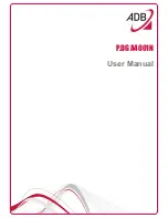 ADB P.DG A4001N User Manual preview