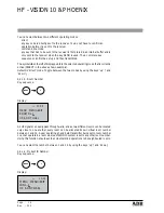 Предварительный просмотр 14 страницы ADB PHOENIX Instruction Manual