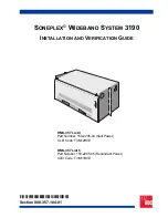 Preview for 1 page of ADC 150-2205-04 Installation And Verification Manual