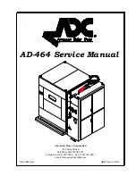 Предварительный просмотр 1 страницы ADC AD-464 Service Manual