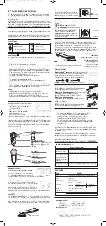 Предварительный просмотр 2 страницы ADC ADC Adscope 658 Instructions For Use