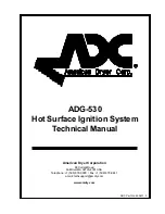 ADC ADG-530 Technical Manual предпросмотр