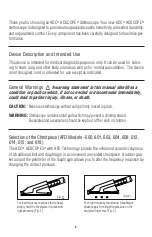 Preview for 2 page of ADC ADSCOPE Series Use, Care & Maintenance