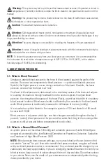 Preview for 3 page of ADC Advantage 6012N Directions For Use Manual