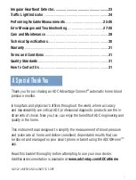 Preview for 3 page of ADC advantage connect 6024N Instructions For Use Manual