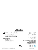 Preview for 32 page of ADC advantage connect 6024N Instructions For Use Manual