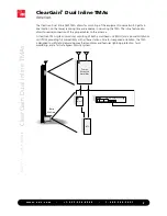 Предварительный просмотр 2 страницы ADC ClearGain Dual Inline TMAs Specification Sheet