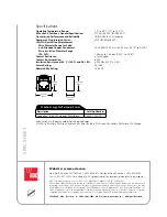 Preview for 2 page of ADC CopperTen Modular Jack Specification Sheet