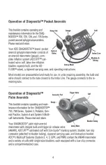 Предварительный просмотр 4 страницы ADC Diagnostix  705 Use, Care & Maintenance