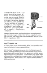 Предварительный просмотр 6 страницы ADC Diagnostix  705 Use, Care & Maintenance