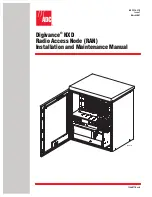 Preview for 1 page of ADC Digivance NXD Installation And Maintenance Manual