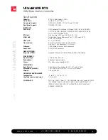 Preview for 3 page of ADC GSM Base Station Controller UltraWAVE BSC Specification Sheet