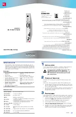 Предварительный просмотр 2 страницы ADC H2TU-C-202 Quick Installation