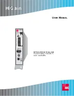 ADC H2TU-C-388 HiGain User Manual предпросмотр