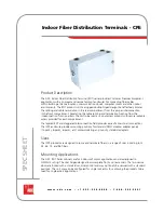 ADC Indoor Fiber Distribution Terminals Brochure preview