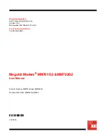 Предварительный просмотр 134 страницы ADC MM701G2 User Manual