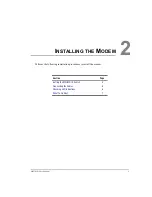 Предварительный просмотр 9 страницы ADC Modem MM701G User Manual