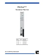 ADC PG-FLEXPLUS PLL-735 Manual preview