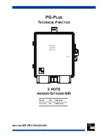 Preview for 1 page of ADC PG-Plus PRL-784 Technical Practice