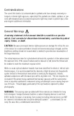 Preview for 3 page of ADC Proscope 2.5V Use, Care & Maintenance