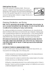 Preview for 8 page of ADC Proscope 2.5V Use, Care & Maintenance