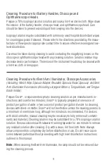 Preview for 9 page of ADC Proscope 2.5V Use, Care & Maintenance