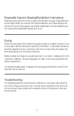 Preview for 11 page of ADC Proscope 2.5V Use, Care & Maintenance