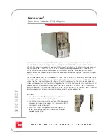 ADC Soneplex 3192 Specification Sheet preview